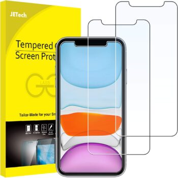 Screen Protector for iPhone 11 and iPhone XR 6.1-Inch,Tempered Glass Film,2-Pack
