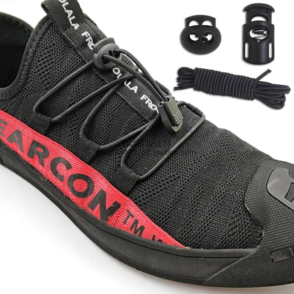 20 PCS Plastic Cord Locks & Elastic Bungee Nylon Shock Cord 5/32" 50 ft Lengths - Image 9