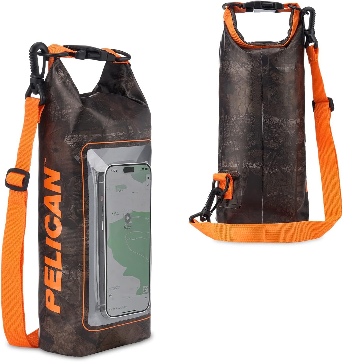 IP68 Waterproof Dry Bag 5L - Roll Top Waterproof Backpack w/Phone Case
