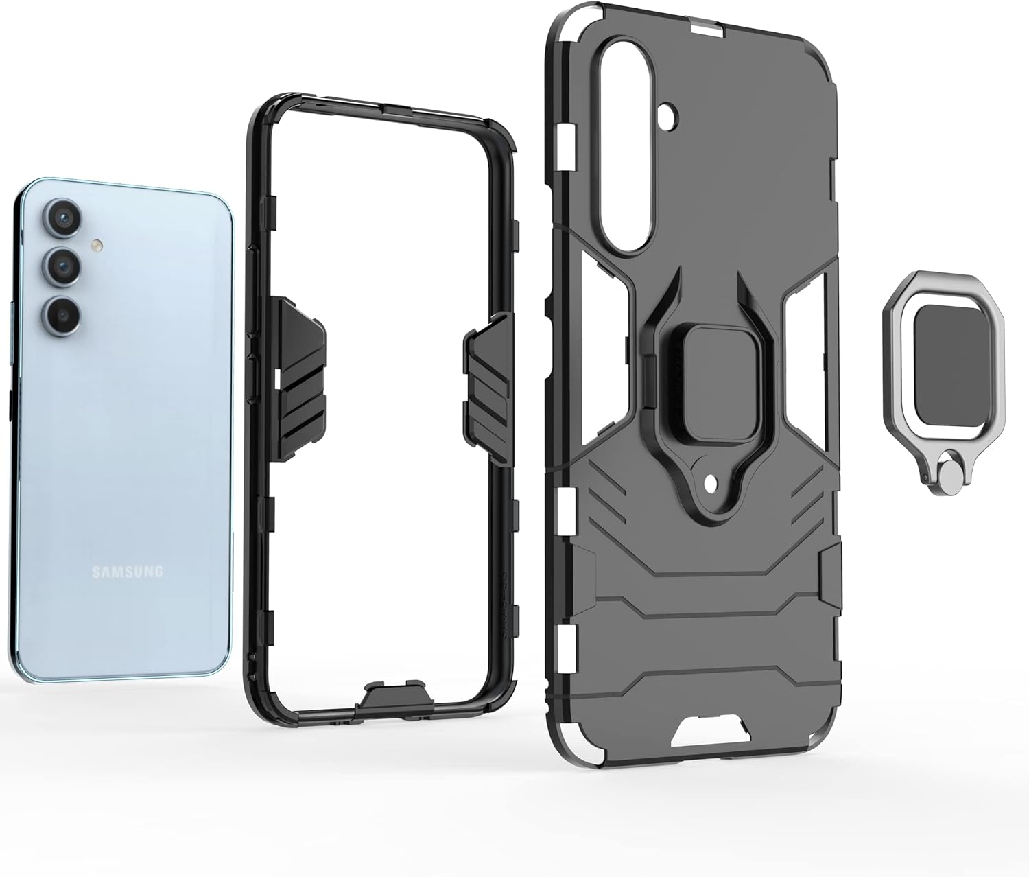 Shockproof Protective Kickstand Case for Samsung Galaxy A54 5G - Image 4