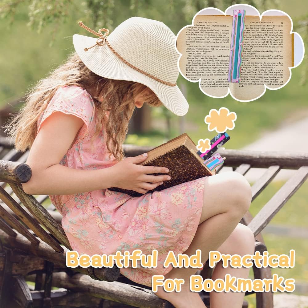 16 Piece Guided Reading Highlight Strips, Colored Overlays Bookmarks - Image 6