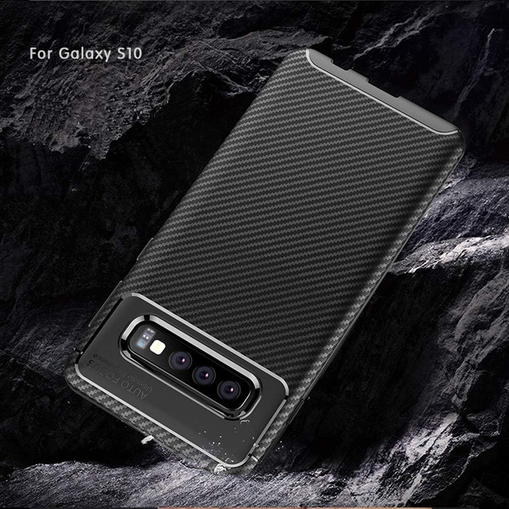 For Samsung Galaxy S10 Case, Protective Carbon Fiber Lightweight Ultra Thin Slim - Image 8
