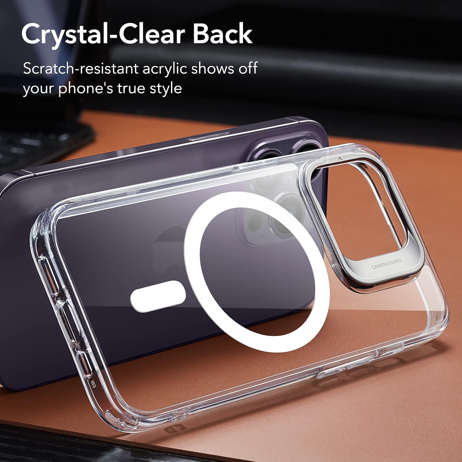 For iPhone 14 Pro Case, Compatible with MagSafe, Built-in Stand, MilitaryGrade - Image 7