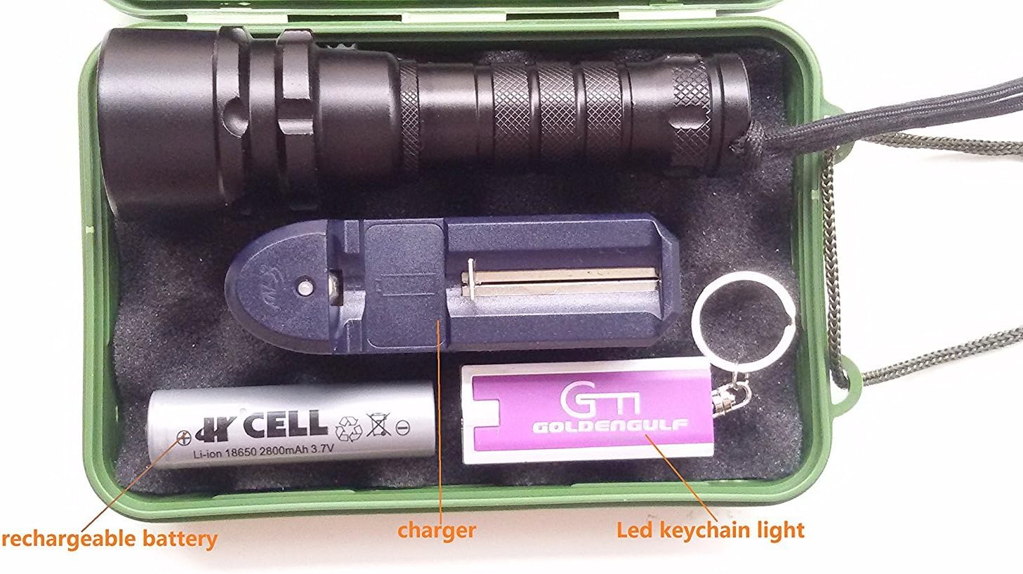 L2 Led Scuba Diving Flashlight Torch Underwater 100M Waterproof Submarine Light - Image 5