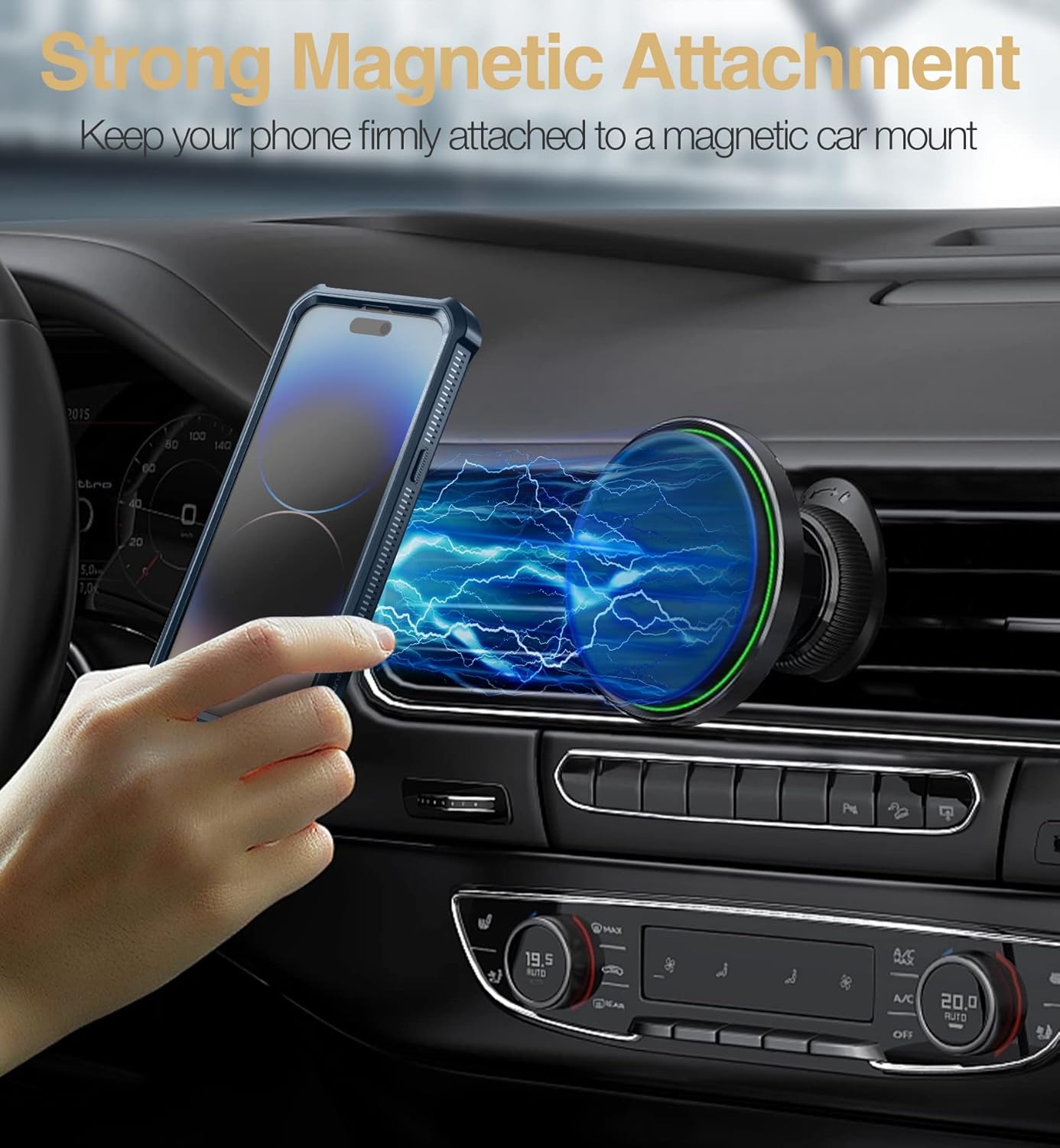 For iPhone 14 Pro Max Screen Protector and Heavy Duty Kickstand Protection Case - Image 7