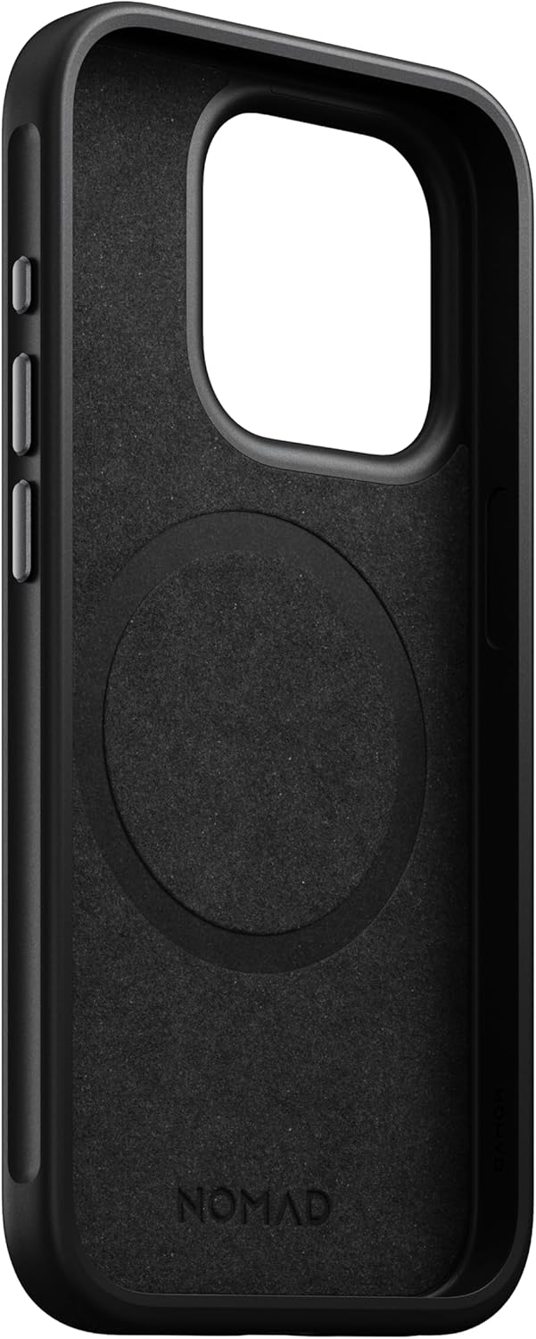 Modern Ecco Leather Case for iPhone 15 Pro, Brown - Image 6