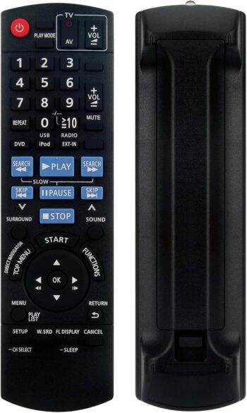 Replacement Remote N2QAYB000361 fit for Panasonic DVD Home Theater Sound System