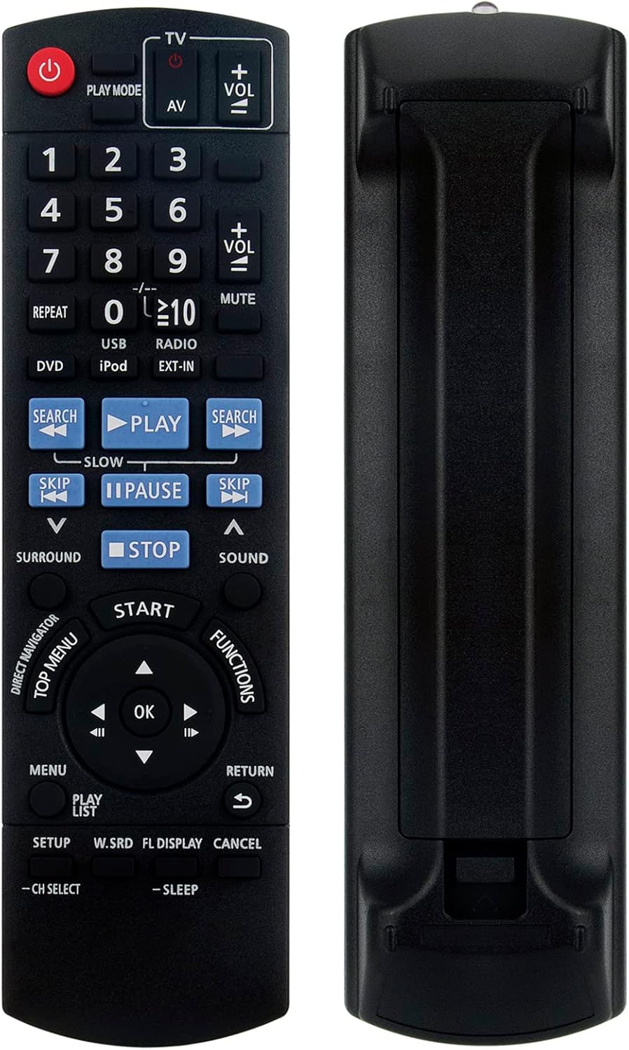 Replacement Remote N2QAYB000361 fit for Panasonic DVD Home Theater Sound System