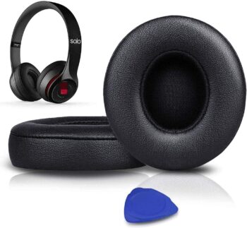 Professional Ear Pads Cushions Replacement, Earpads Compatible with Beats Solo 2
