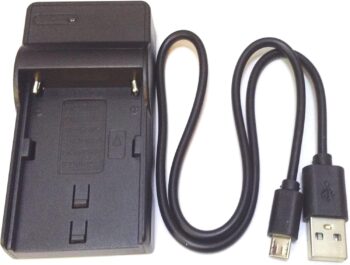 New NP-QM50 Small USB Camera Battery Charger for Sony CCD-TR818 TRV45K TRV43