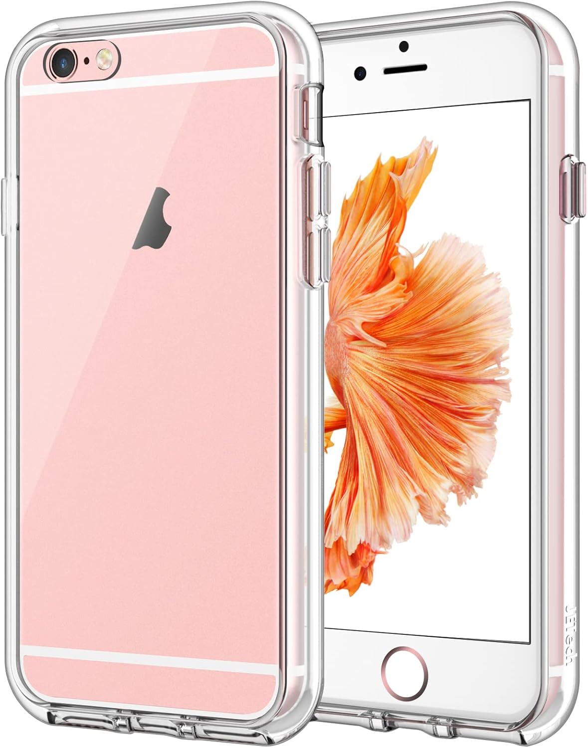 For iPhone 6 Plus/6s Plus 5.5-Inch, Shockproof Anti-Scratch Clear Back Case