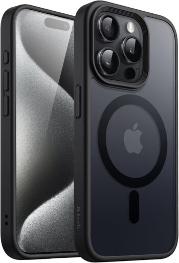 Magnetic Case for iPhone 15 Pro 6.1-Inch Compatible with MagSafe, Matte Back