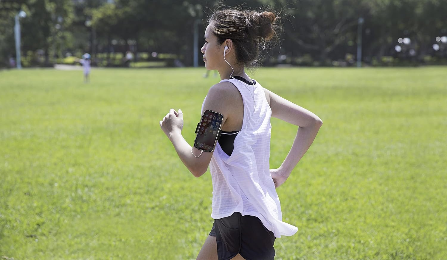 Running Armband Phone Holder, Lightweight Sports Cell Phone Arm Band for iPhone - Image 8