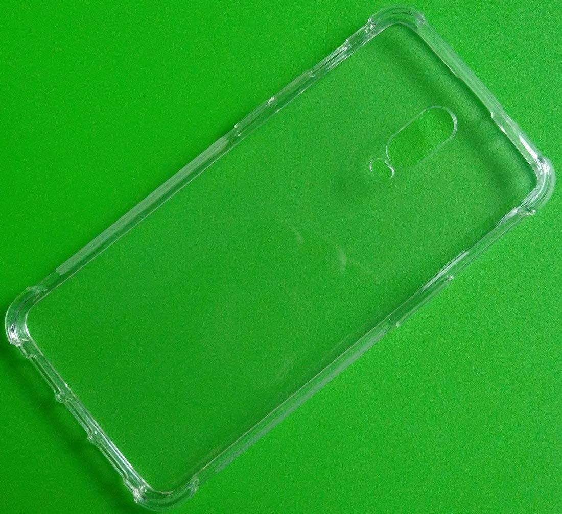 For OnePlus 6T TPU Four Corners Cover Transparent Soft Case - Image 5