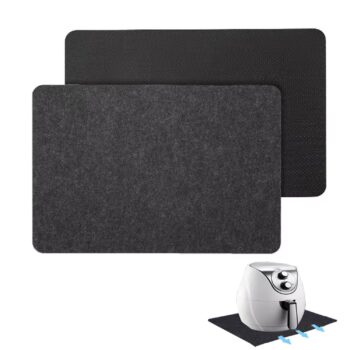 2Pcs Heat Resistant Mat for Air Fryer, Kitchen Countertop Protector Mats 44*30cm