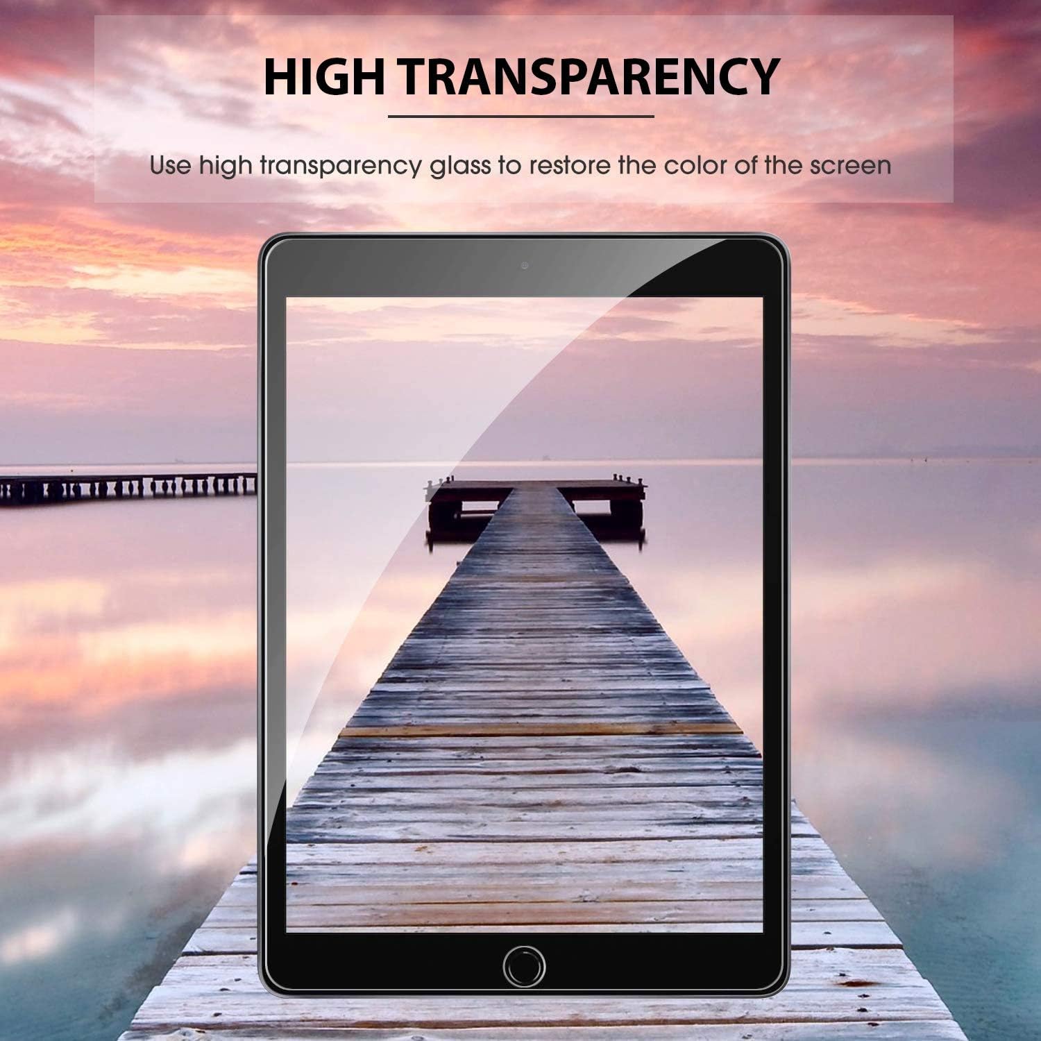 iPad 5/6 & iPad Air Series 2 Tempered Glass Screen Protector (9.7") - Image 4