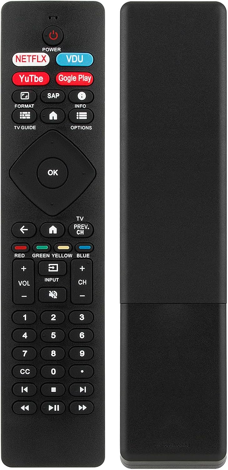 New URMT47CND002 IR Remote Control Replacement for Philips Android TV