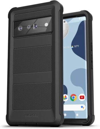 Protective Full Body Case for Google Pixel 6 (Black)