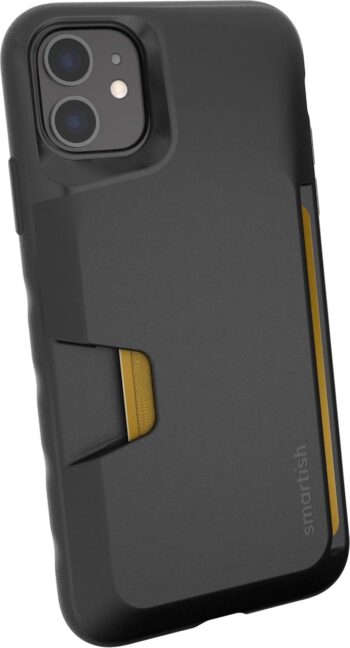 For iPhone 11 Wallet Case - Slim + Protective Credit Card Holder