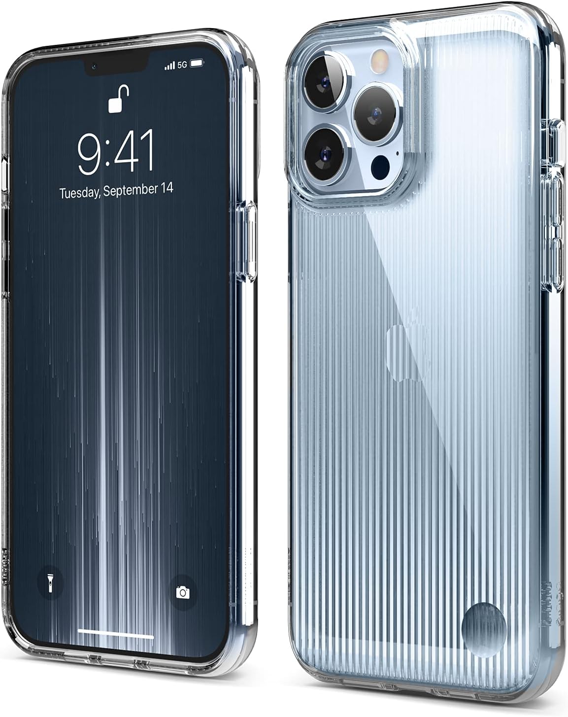Urban Shockproof Protective Clear Case Compatible w iPhone 13 Pro Max (6.7")