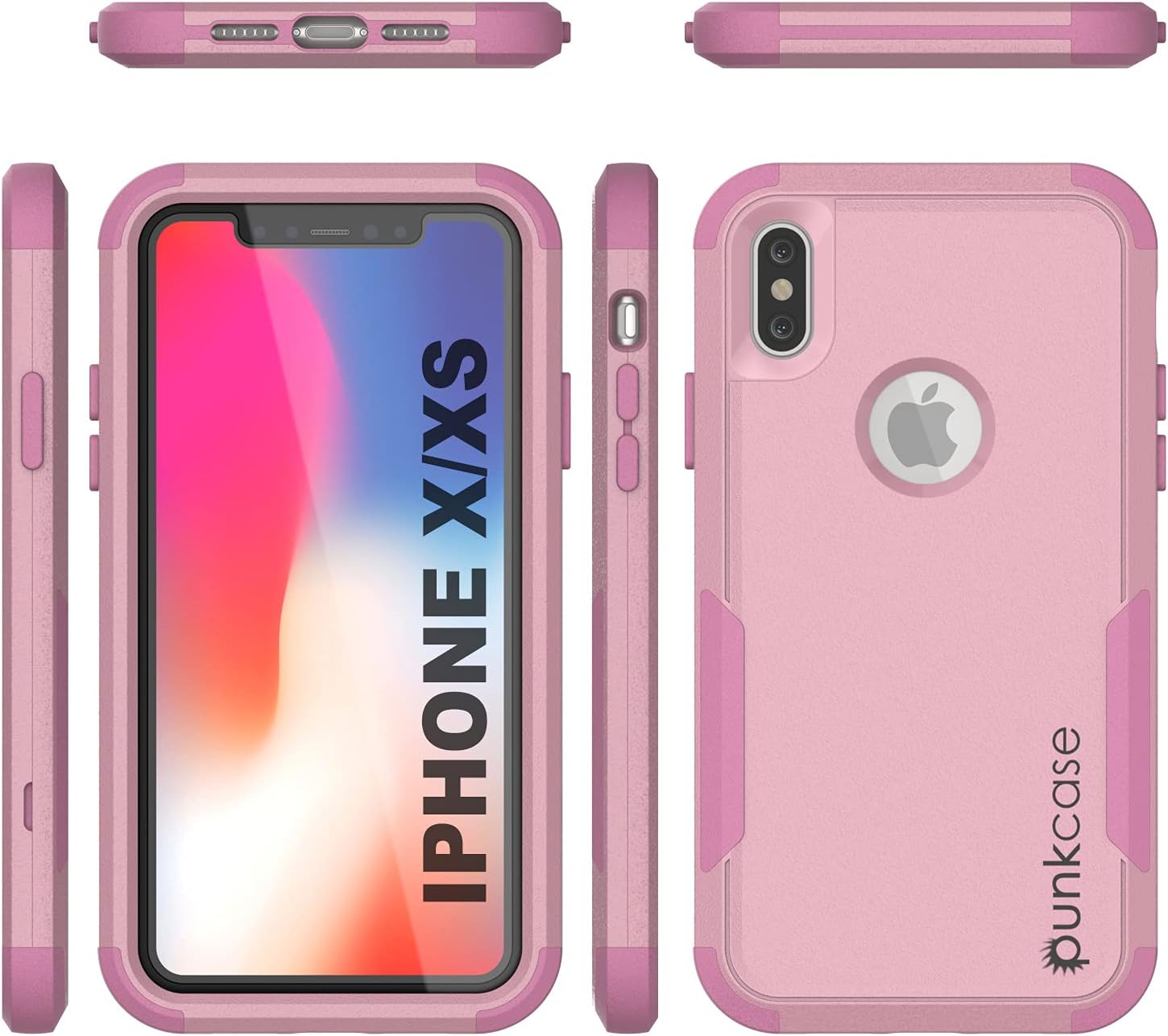 iPhone Xs Belt Clip Holster 4-1 Rugged & Protective Multilayer Phone Case - Image 8