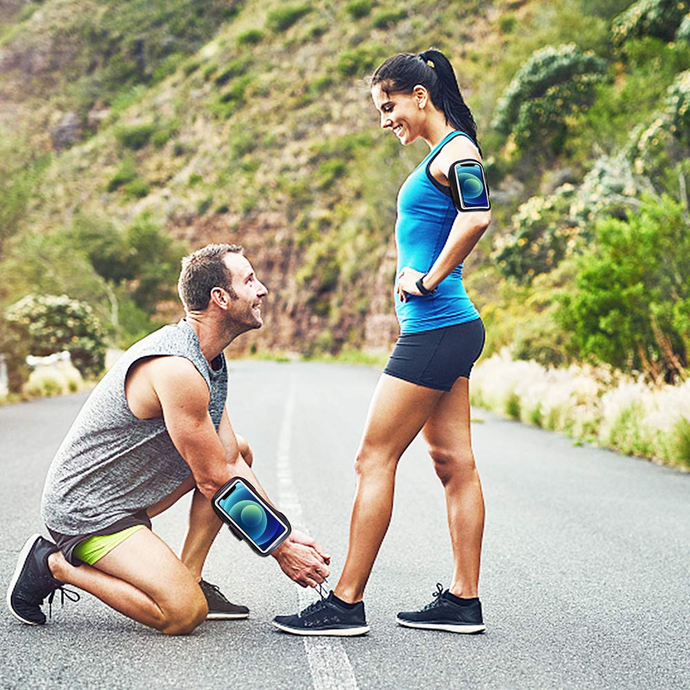 Armband for iPhone Sweatproof Running Exercise Gym Bag with Card Slot - Image 9