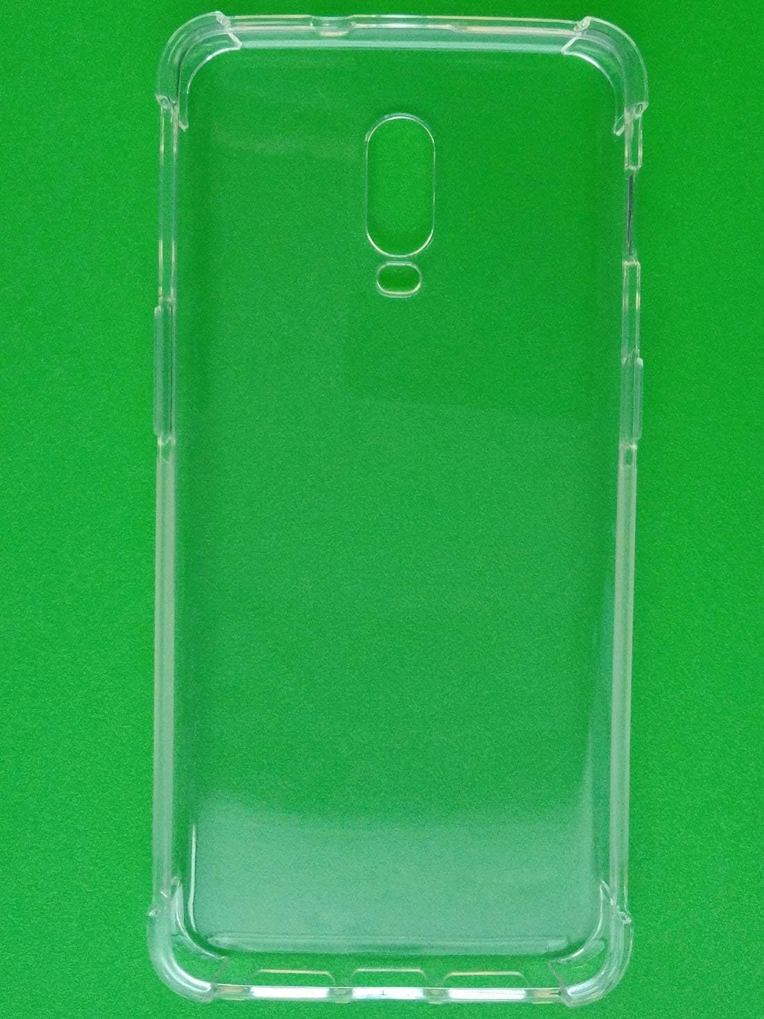 For OnePlus 6T TPU Four Corners Cover Transparent Soft Case - Image 4