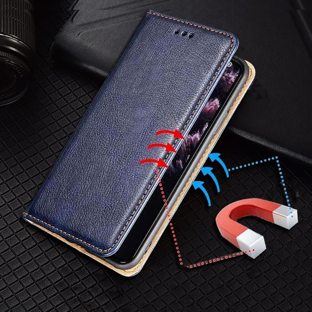 For Oppo A58 4G (6.72 Inch) PU Leather Pockets Shockproof Magnetic Flip Card - Image 6