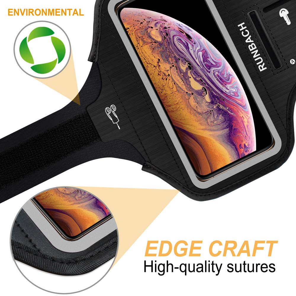 For iPhone 15/15 Pro/14/14 Pro/13/13 Pro/12/12 Pro/11/XR Sweatproof Running Bag - Image 8