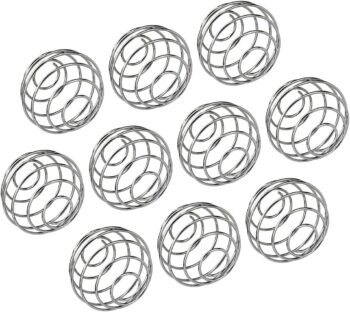 Blender Ball, 10 Pcs Food Grade Stainless Steel Milk Shaker Ball for Protein