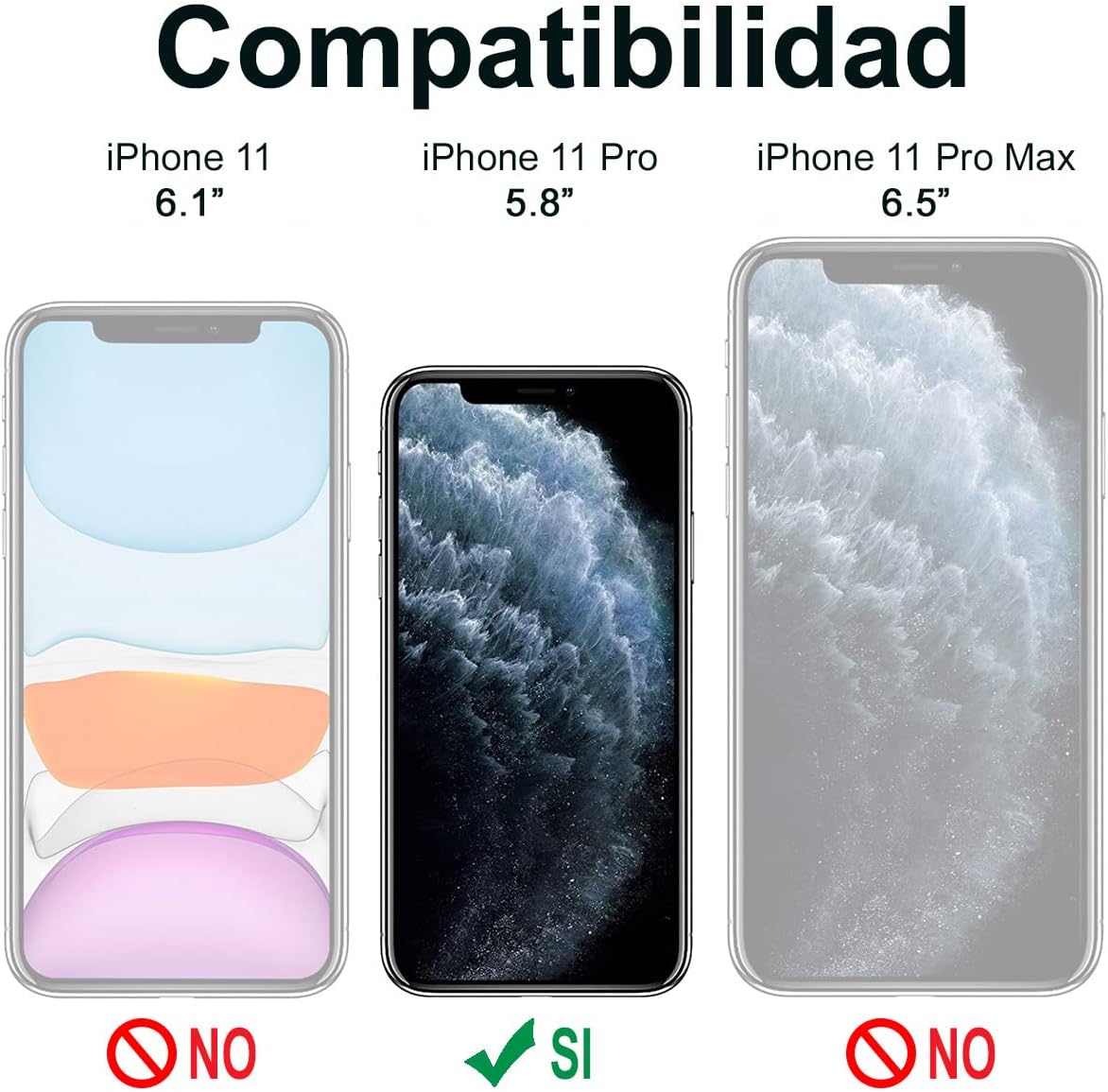 Défense Shield for iPhone 11 Pro - Red - Image 2