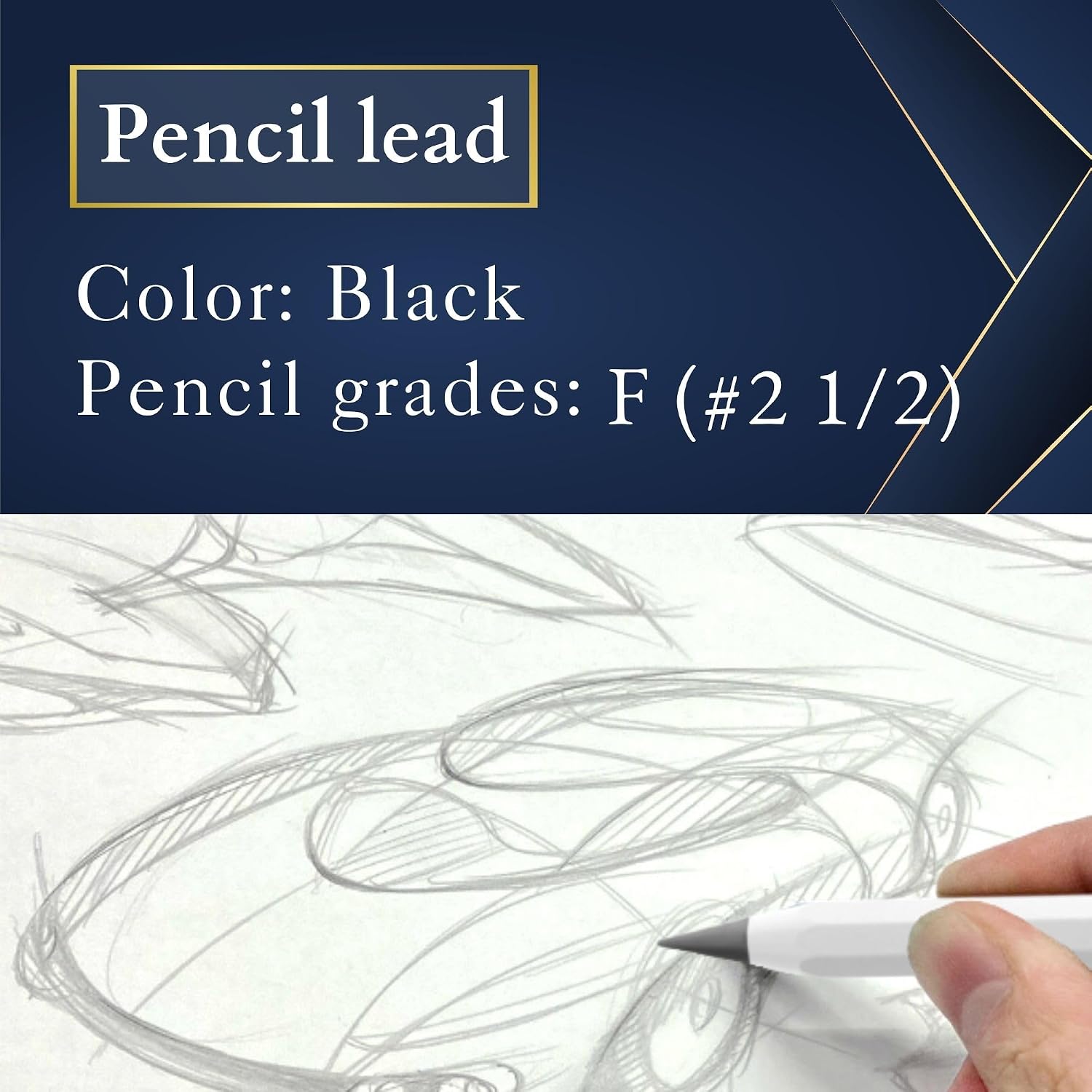 Sun-Star Stationery Metacil Metal Pencil, White S4541138 - Image 6