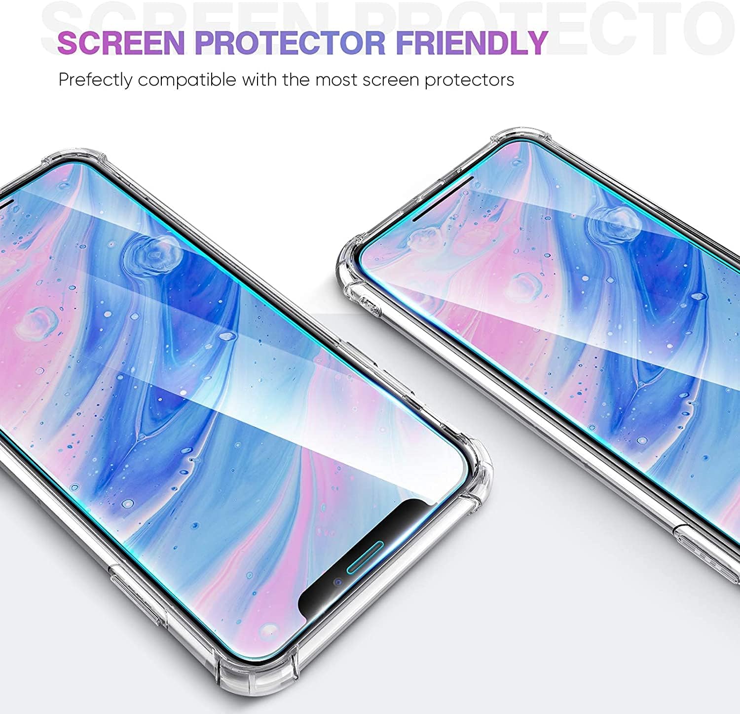 Clear Case Cover for Apple iPhone 11 (6.1 inch), Air Hybrid Slim Fit Shockproof - Image 6