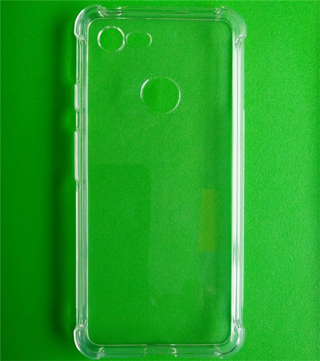 Case for Google Pixel 3, Clear TPU Four Corner Protective Cover - Clear - Image 3