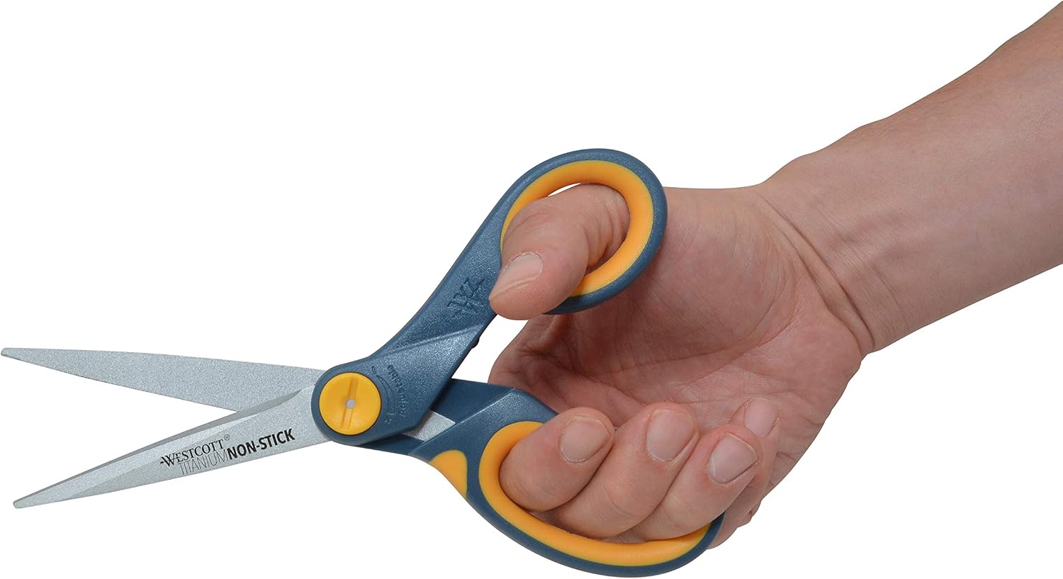 Westcott 8" Straight Titanium Bonded Non Stick Scissors, 2 Pack (16550) - Image 3