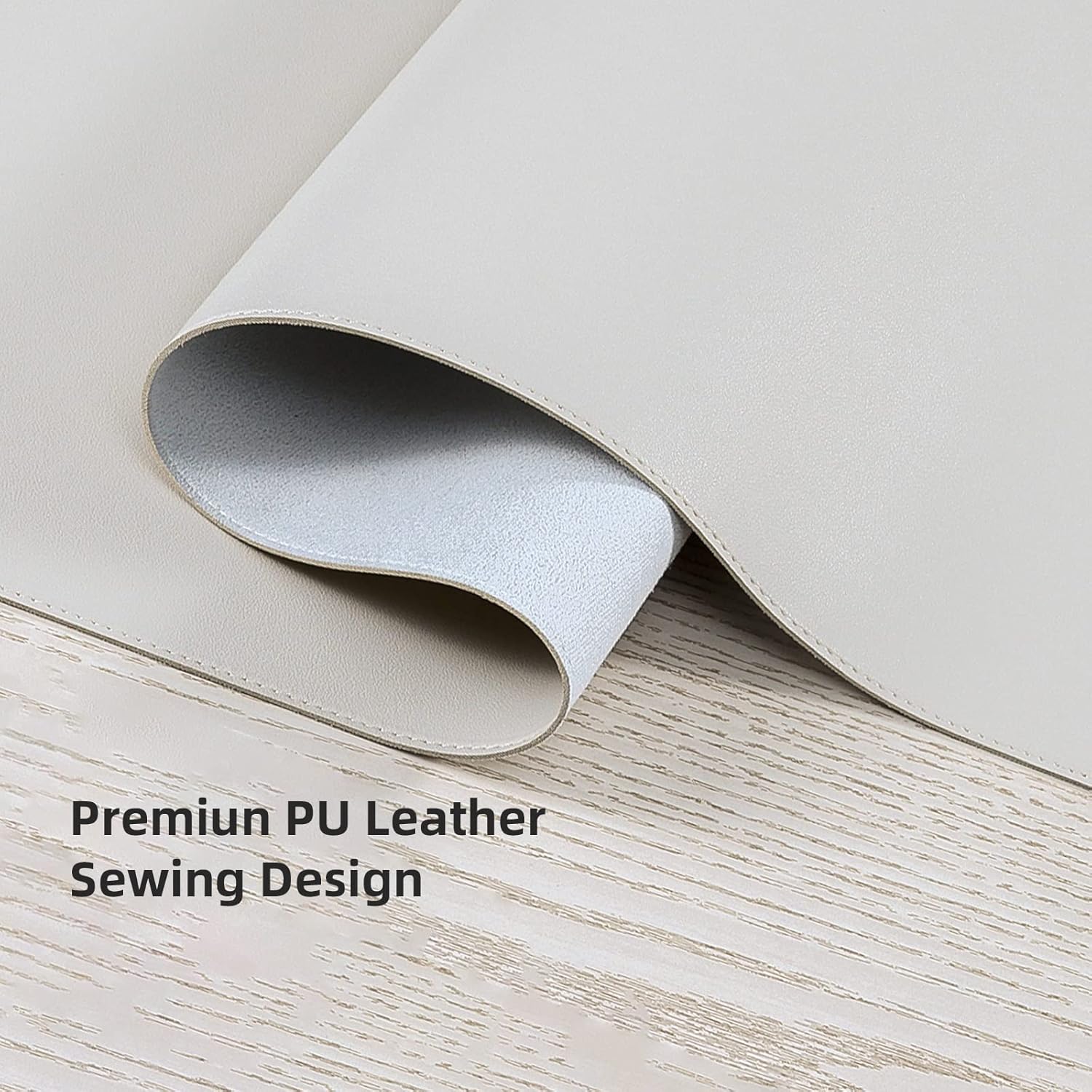 Leather Desk Pad Blotter, 36x17 inch Big Keyboard Mouse Pad,Waterproof Non-Slip - Image 7
