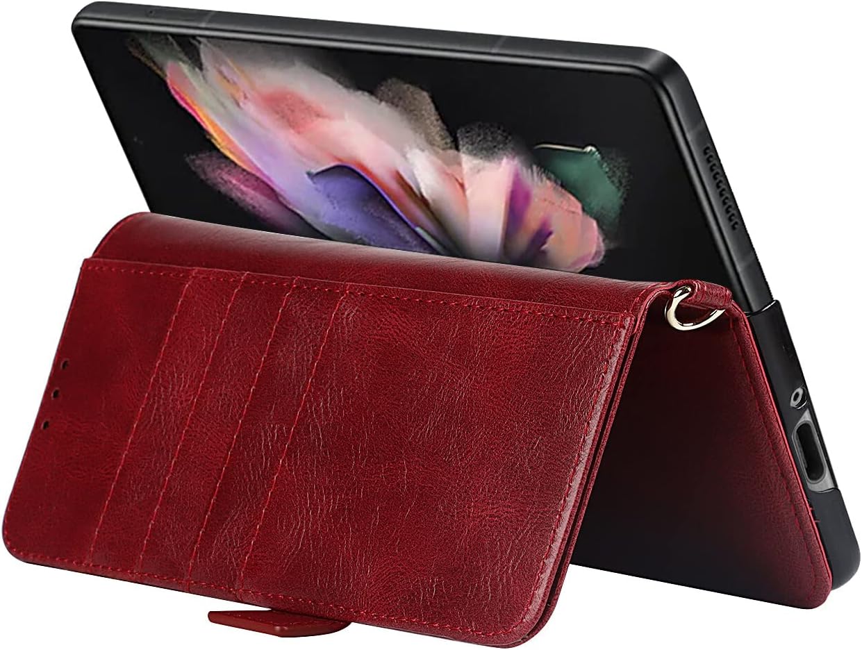 2 in 1 Magnetic Detachable Case for Samsung Galaxy Z Fold3 5G 7.6'' Wallet Case - Image 7