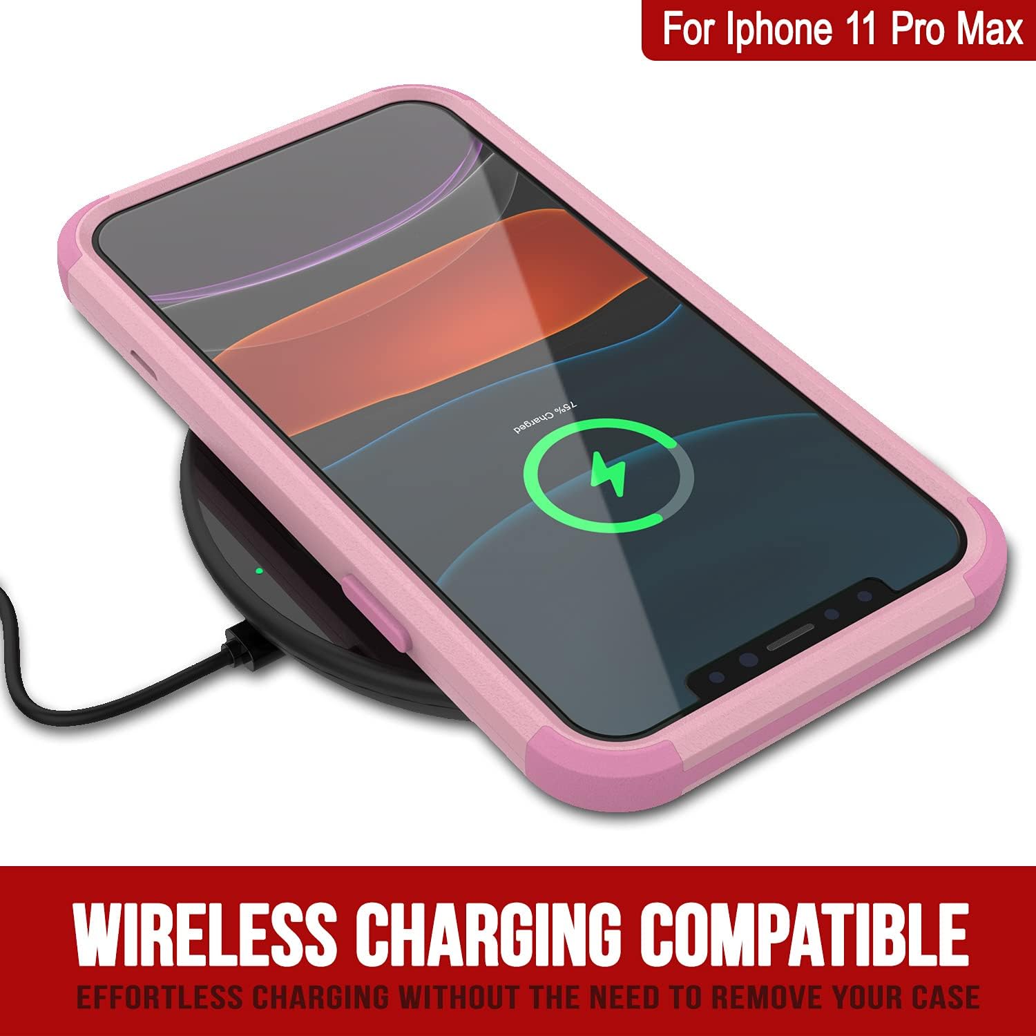 For iPhone 11 Pro Max Belt Clip Holster 4-1 Rugged & Protective Multilayer - Image 6