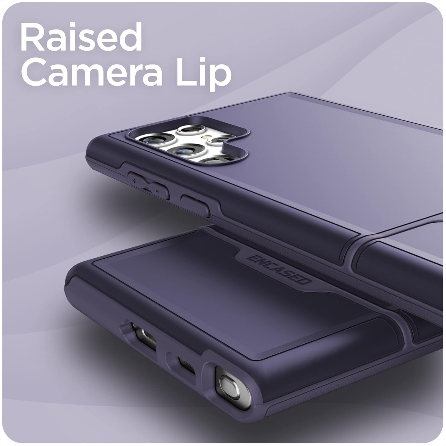 Samsung Galaxy S22 Ultra, Shockproof Protective Case - Purple - Image 7