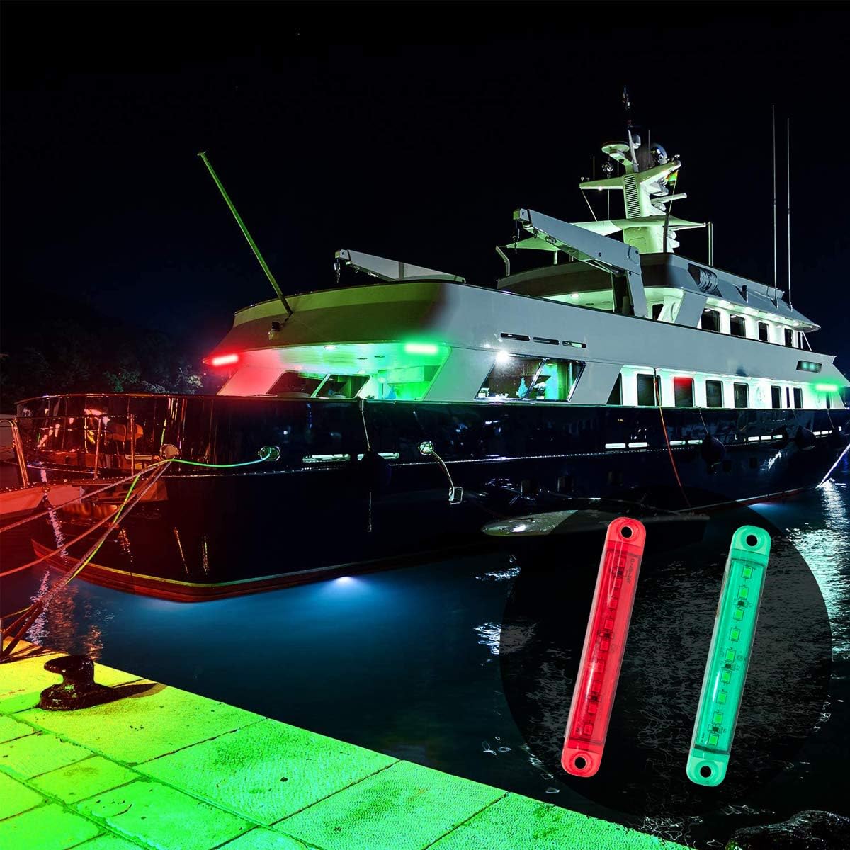 Boat Navigation Lights, 12V Waterproof Marine Utility Led Strip Lights for Boat - Image 5