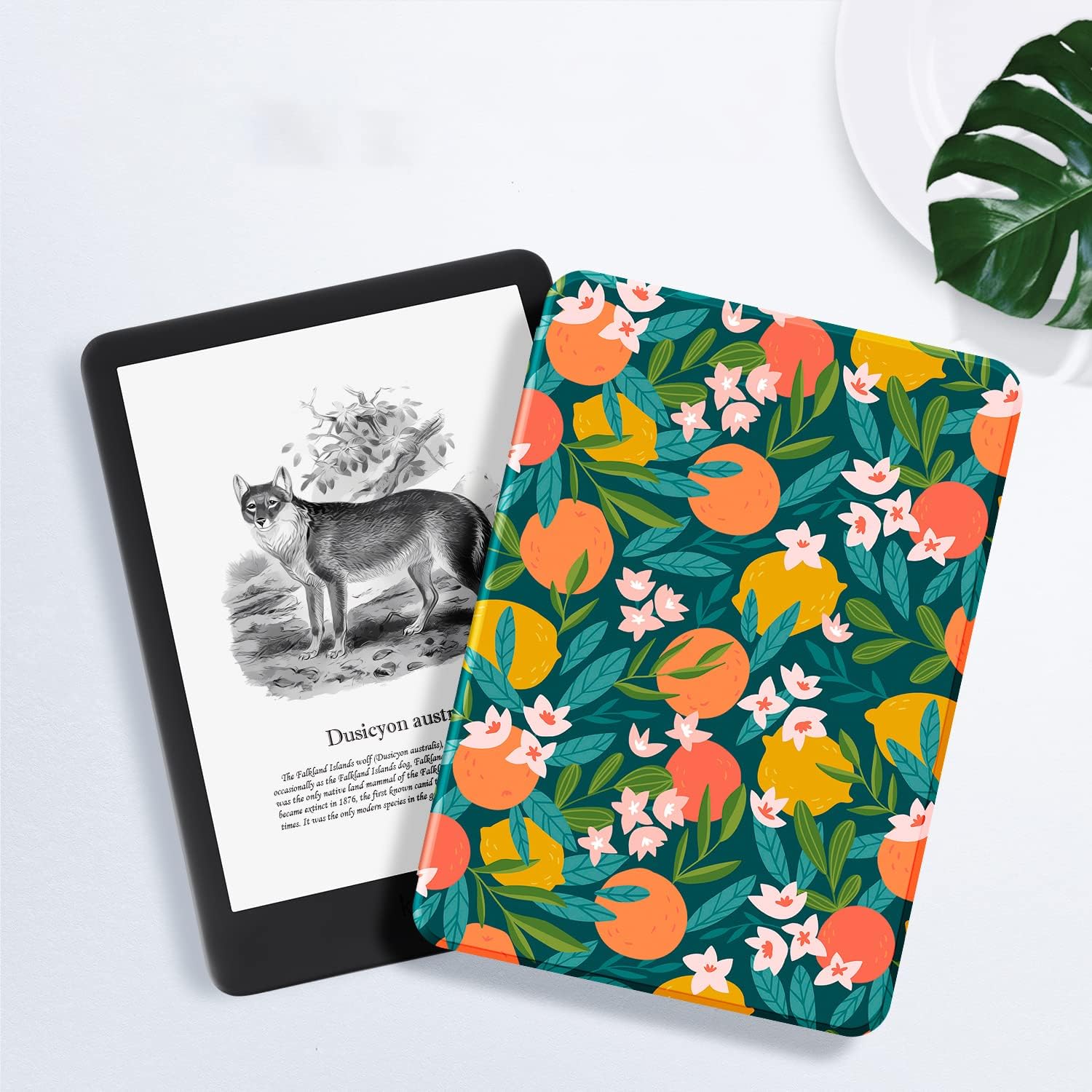 6.8" Kindle Paperwhite (11th Generation- 2021 Release) - PU Leather Case - Image 7
