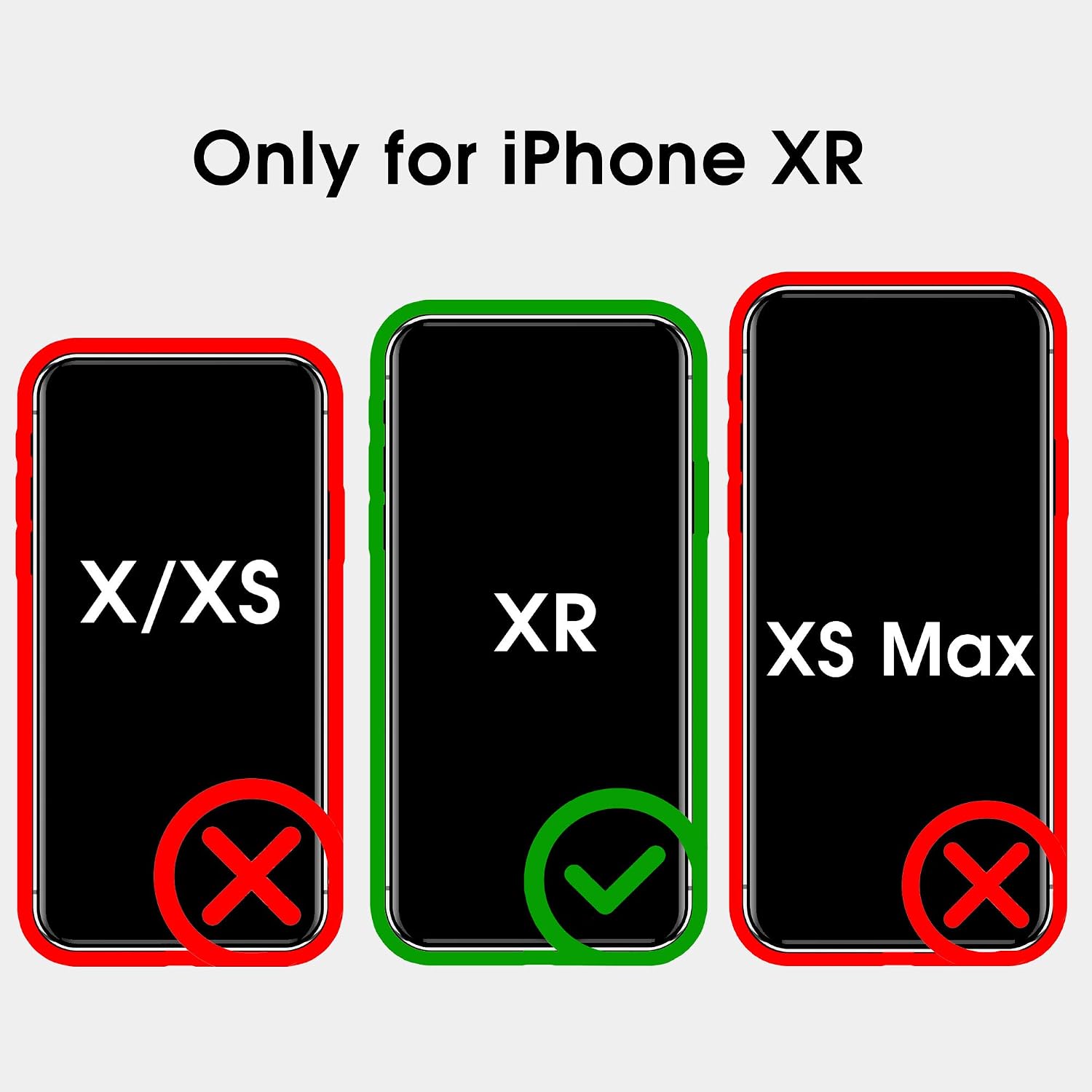 Clear Hybrid TPU Phone Case for Apple iPhone XR - Clear/Mint - Image 7