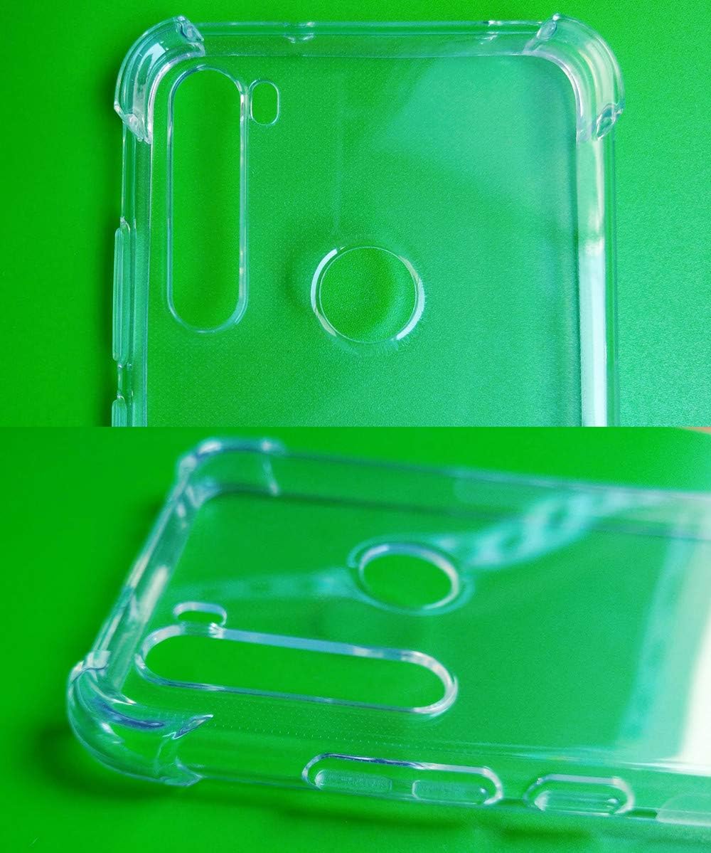 For Xiaomi Redmi Note 8 Clear TPU Four Corners Soft Transparent Case - Image 4