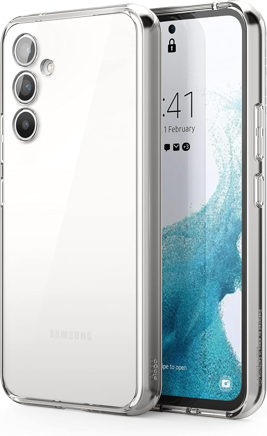 Hybrid TPU Clear Case Compatible with Samsung Galaxy A54 - Image 7