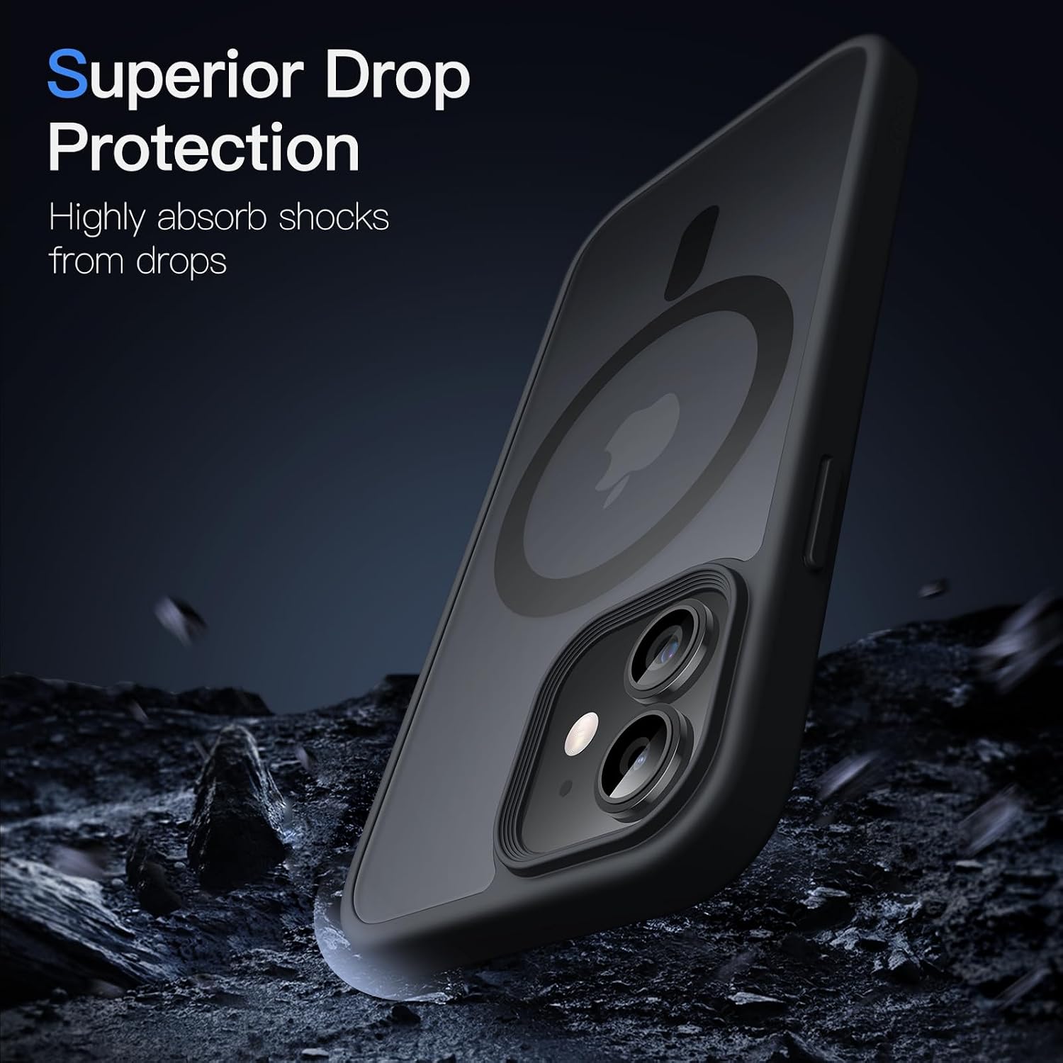 Magnetic Case for iPhone 12 Mini 5.4-Inch Compatible with MagSafe, Translucent - Image 5