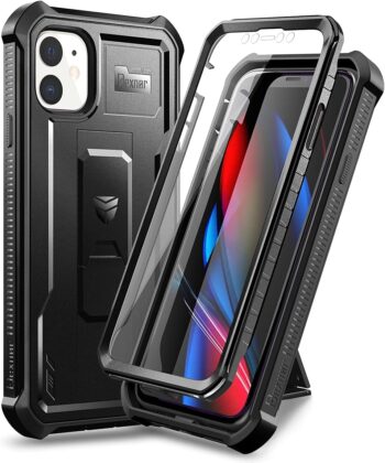 For iPhone 11 6.1 inch, Heavy Duty Rugged Shockproof Military Protective Case