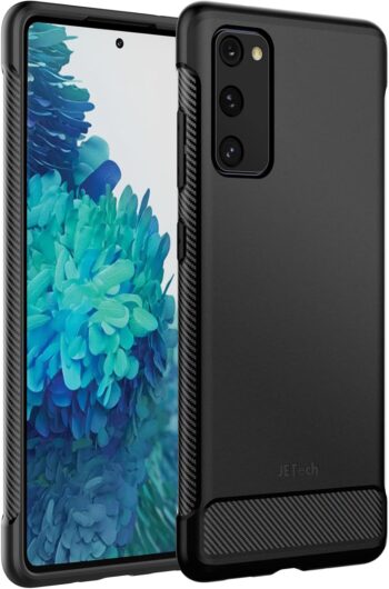 Slim Fit Case Compatible with Samsung Galaxy S20 FE 5G 6.5-Inch, Thin (Black)