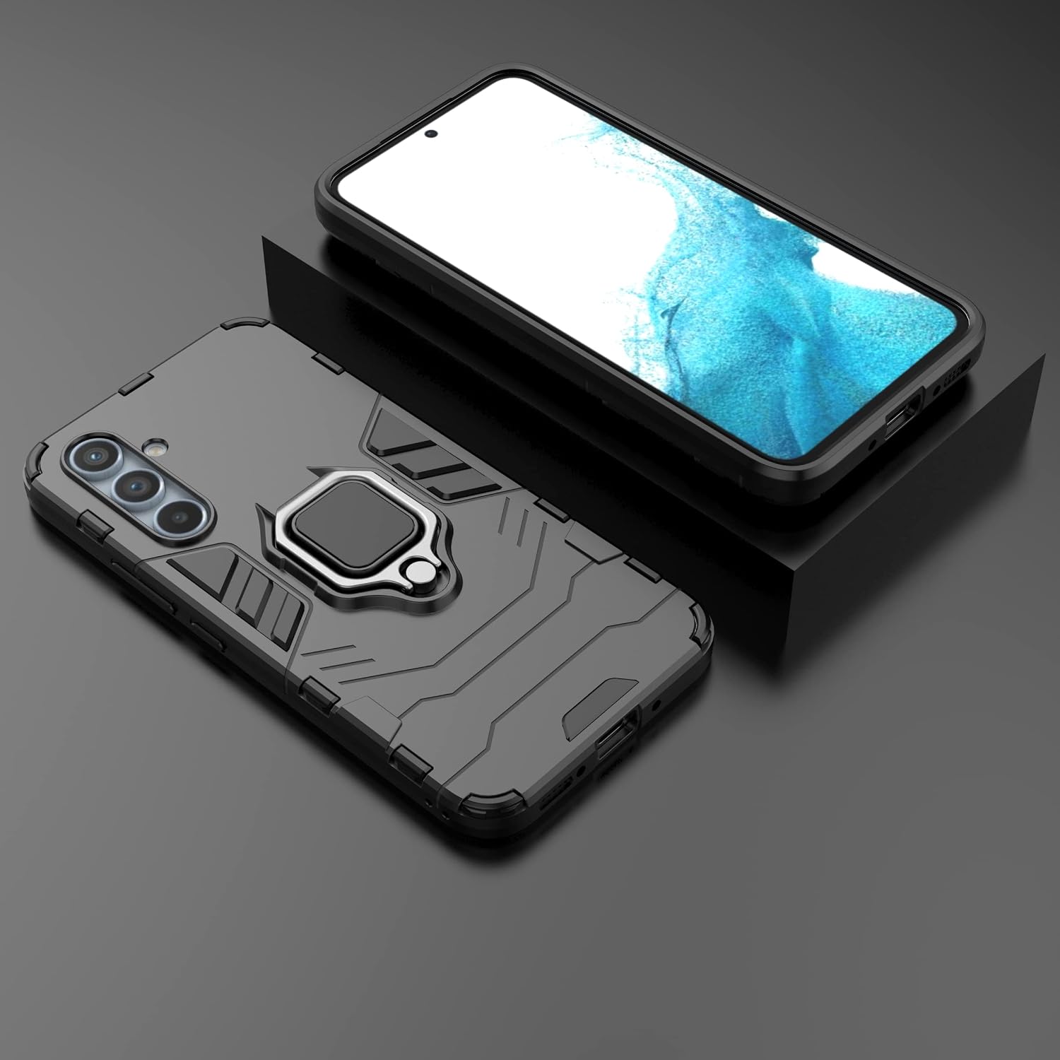Shockproof Protective Kickstand Case for Samsung Galaxy A54 5G - Image 7