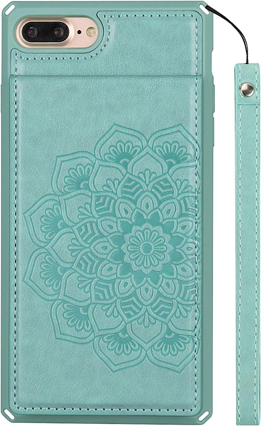 iPhone 7 Plus/ 8 Plus, Soft PU Leather Wallet Case w Kickstand and Card Holder - Image 7