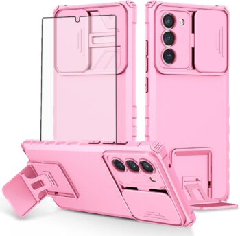 For Samsung Galaxy Note 20 5G Protective Case w Tempered Glass Screen Protector